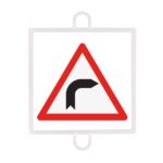 Panel De Señalizacion Trafico De Peligro Nº 11 (Curva Derecha) - Imagen 2