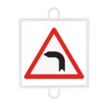 Panel De Señalizacion Trafico De Peligro Nº 12 (Curva Izquierda) - Imagen 2
