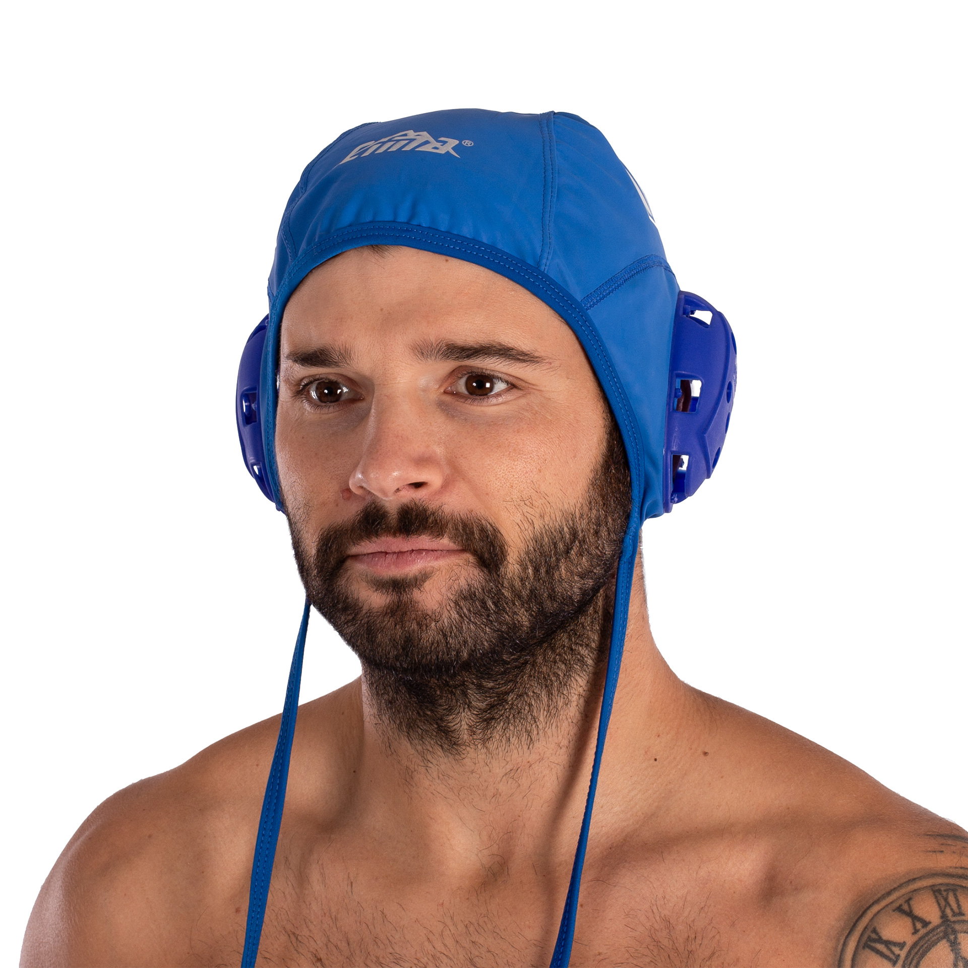 set 13 uds gorros basic waterpolo junior azul