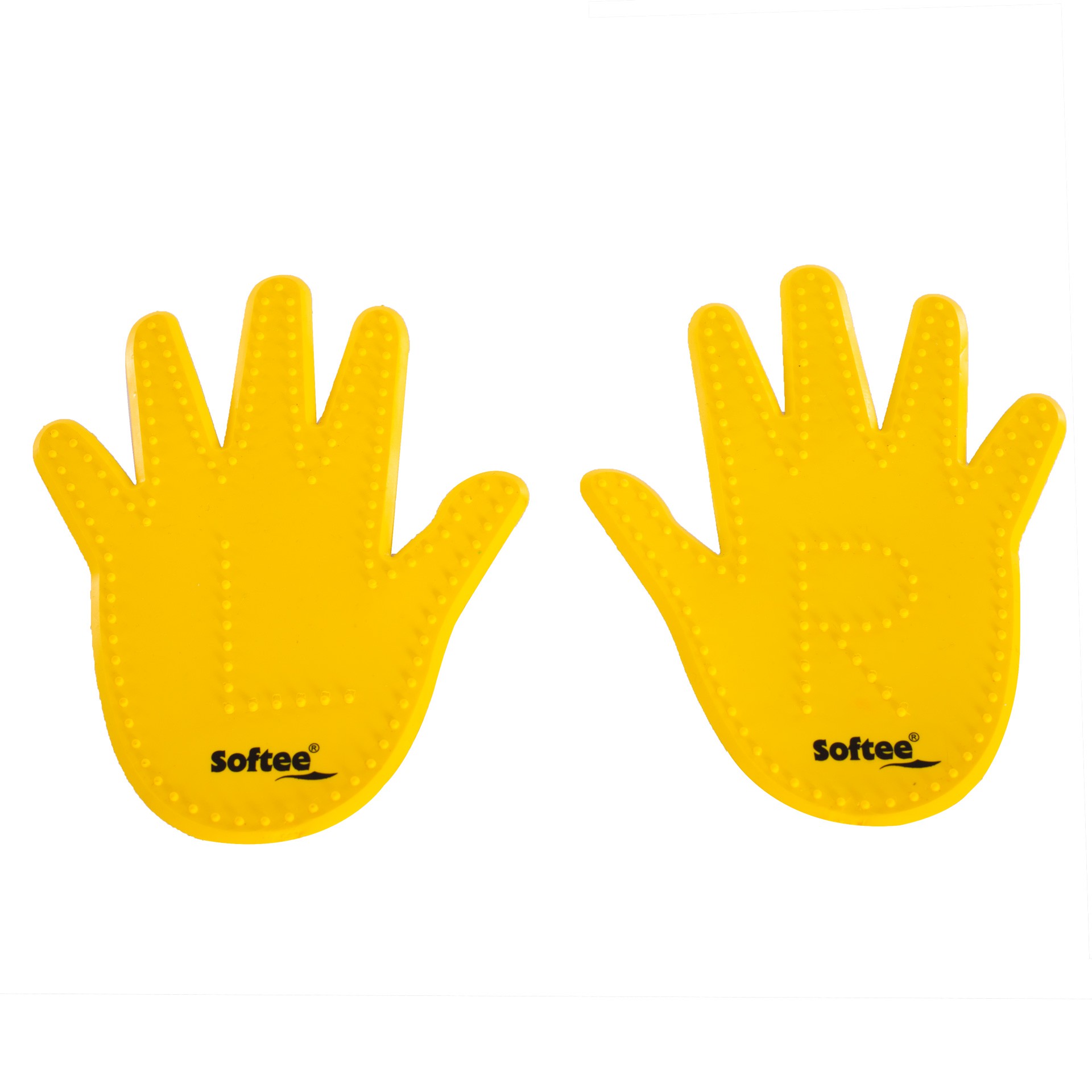 set 2 manos marcaje única amarillo