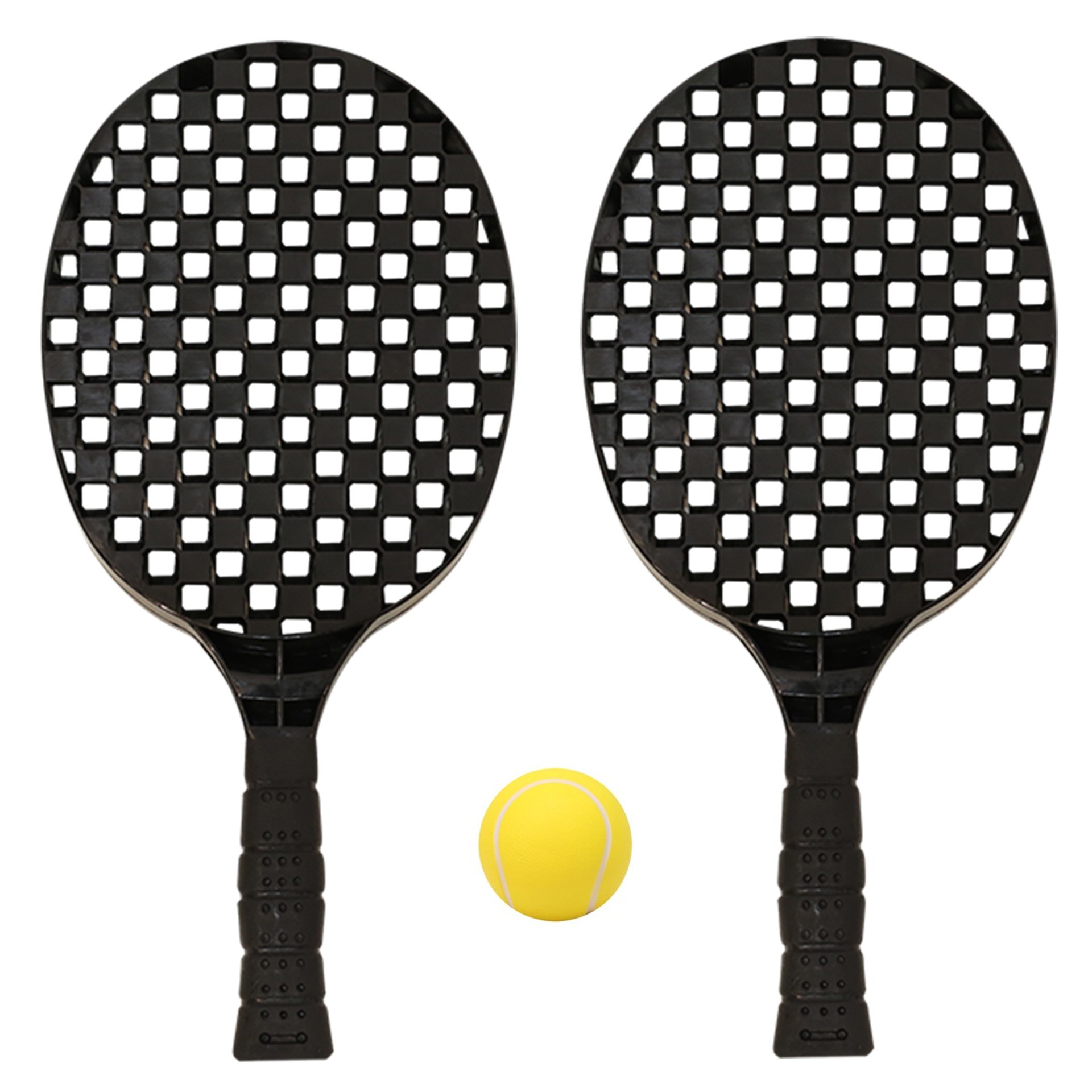 set shuttleball – uso exclusivo con pelota foam única negro set shuttleball – uso exclusivo con pelota foam única negro