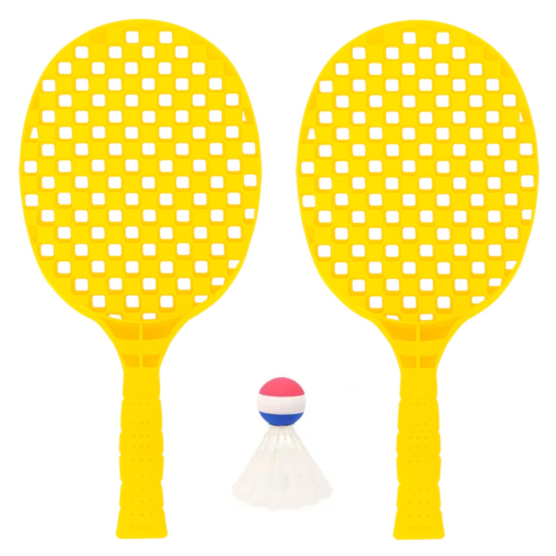 set shuttleball – (uso exclusivo con supervolante o pelota foam) única amarillo