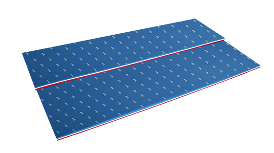 tapiz 150 x 50 x 3cm de grosor 150x50x3 cm rojo blanco azul