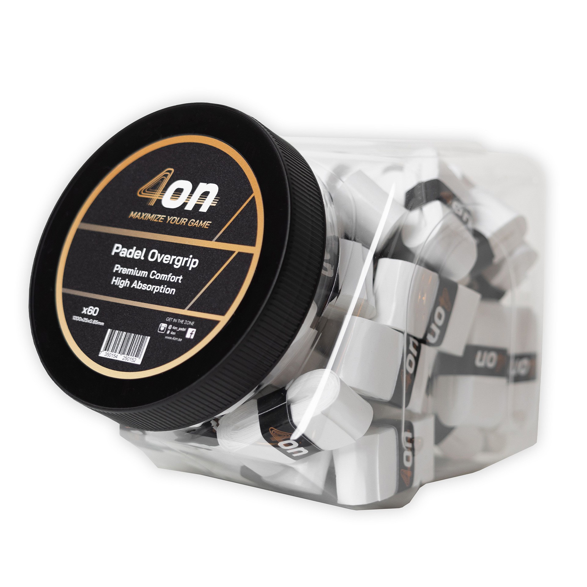 tarro overgrip 4on premium comfort -60 pcs- 1