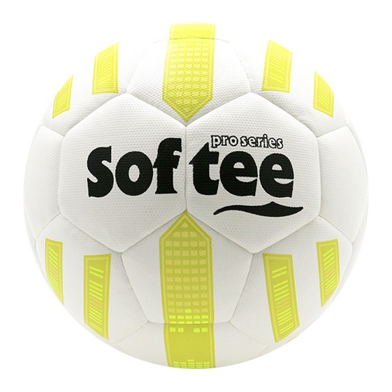 balón fútbol híbrido softee max blanco amarillo fluor balón fútbol híbrido softee max blanco amarillo fluor