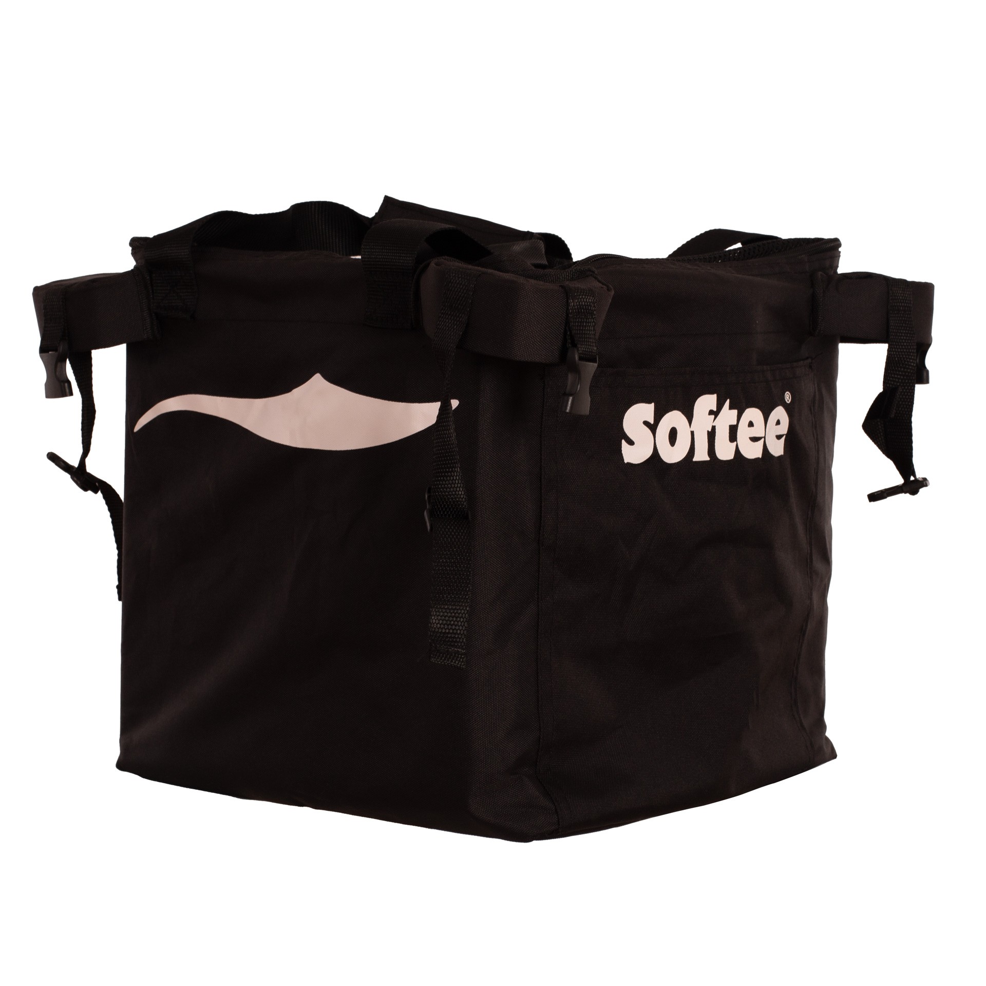 cesto de bolas para carro portapelotas rebounce única negro cesto de bolas para carro portapelotas rebounce única negro