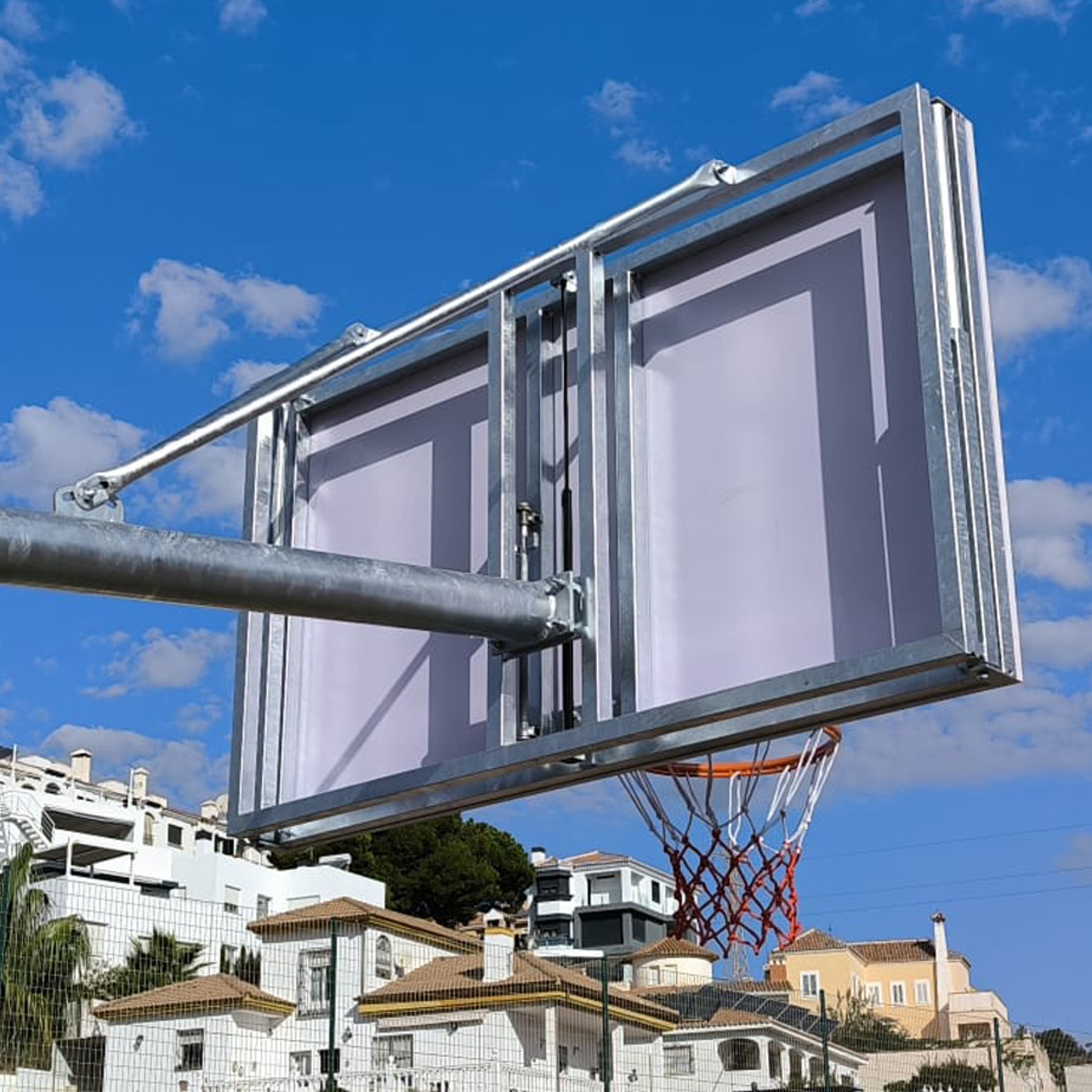 juego 2 sistemas adaptación new automático galvanizado basket-minibasket para canastas softee 1 juego 2 sistemas adaptación new automático galvanizado basket-minibasket para canastas softee 1