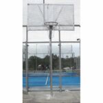 Juego Canastas (2 Unidades) Baloncesto, Antivandalicas, Tubo 114 Mm, Galvanizadas. (Incluyen Aros, Redes Y Tableros). - Imagen 3