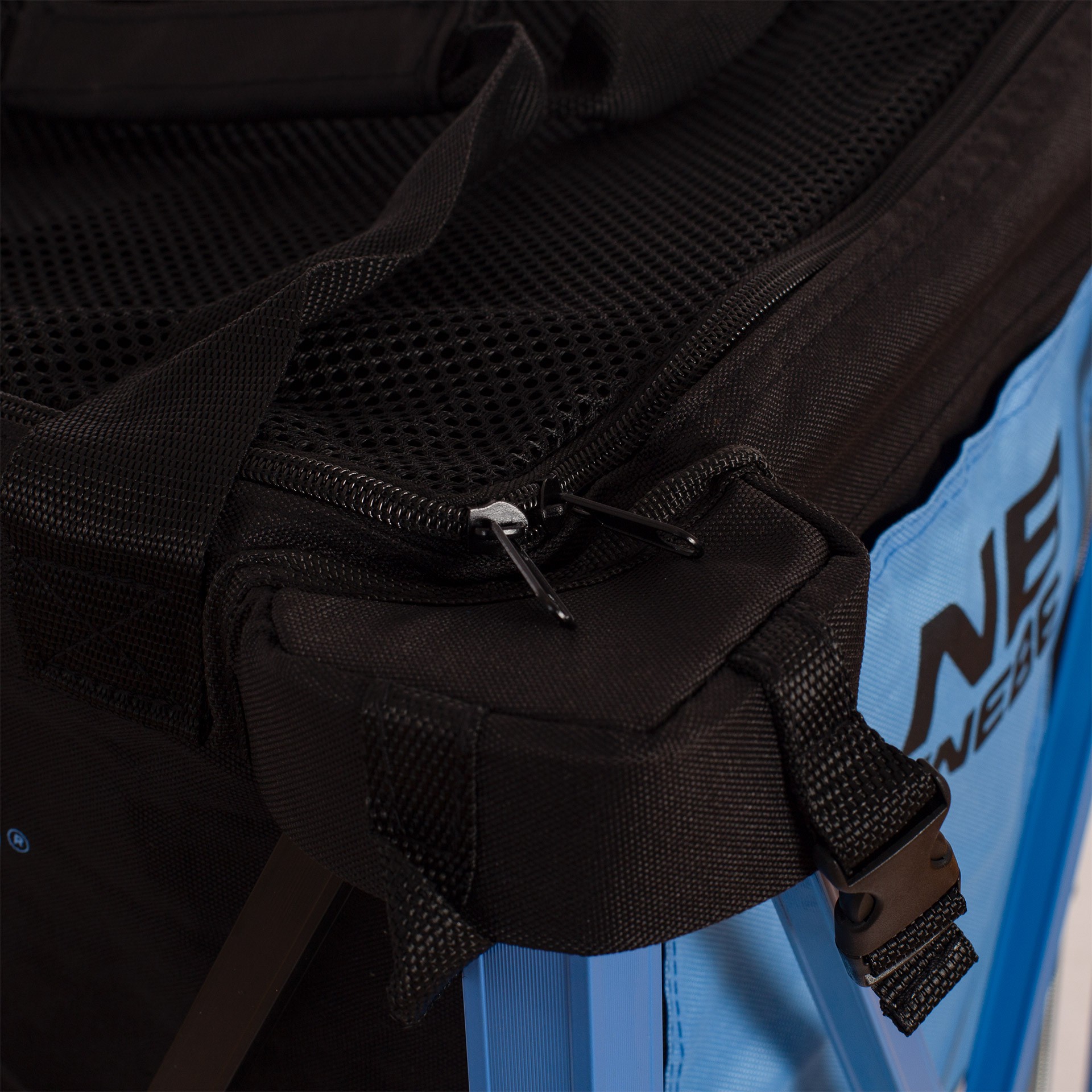 carro portapelotas de tenis/padel/pickleball enebe active única azul negro 12