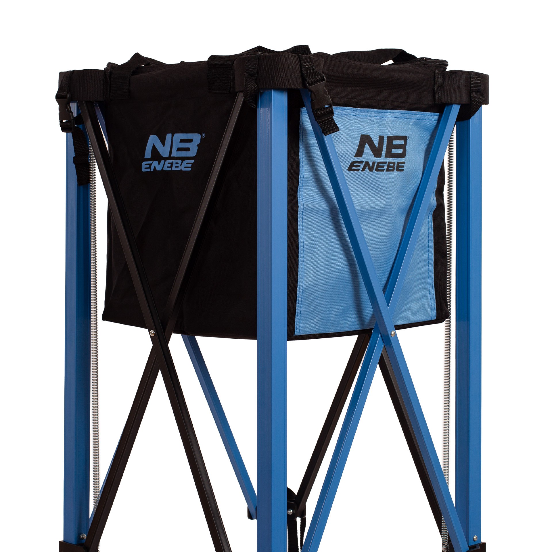 carro portapelotas de tenis/padel/pickleball enebe active única azul negro 3