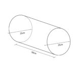 Figura Mini Cilindro 50X25 Cm Ø - Imagen 3