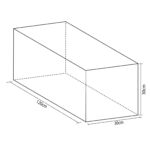 Figura Rectangulo 120X30X30 Cm - Imagen 4