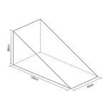 Figura Triangulo 120X80X60 Cm - Imagen 3