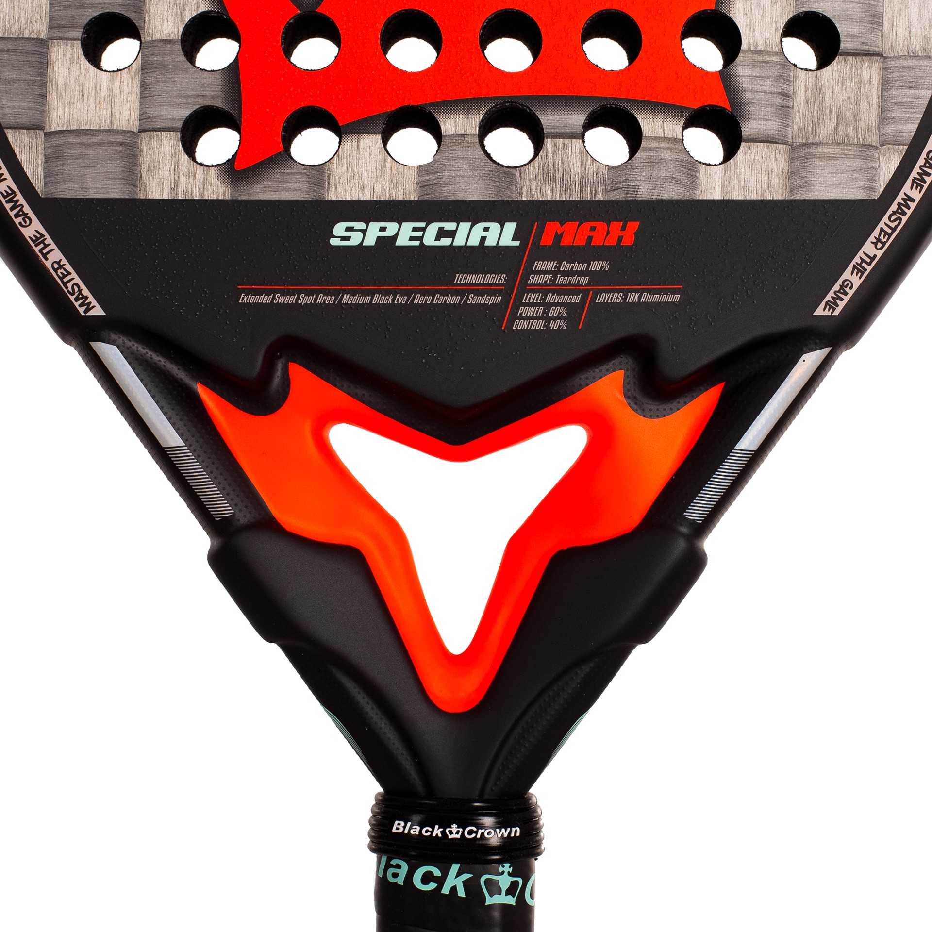 pala de pádel black crown special max 4 pala de pádel black crown special max 4