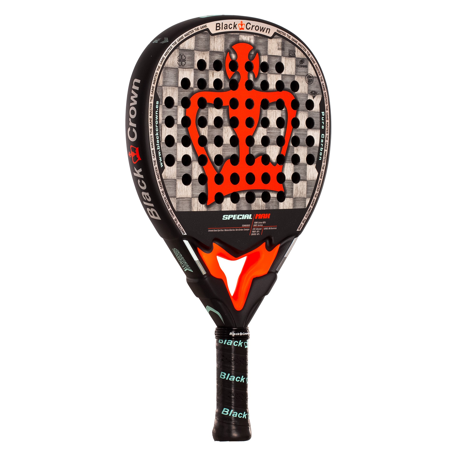 pala de pádel black crown special max 6 pala de pádel black crown special max 6