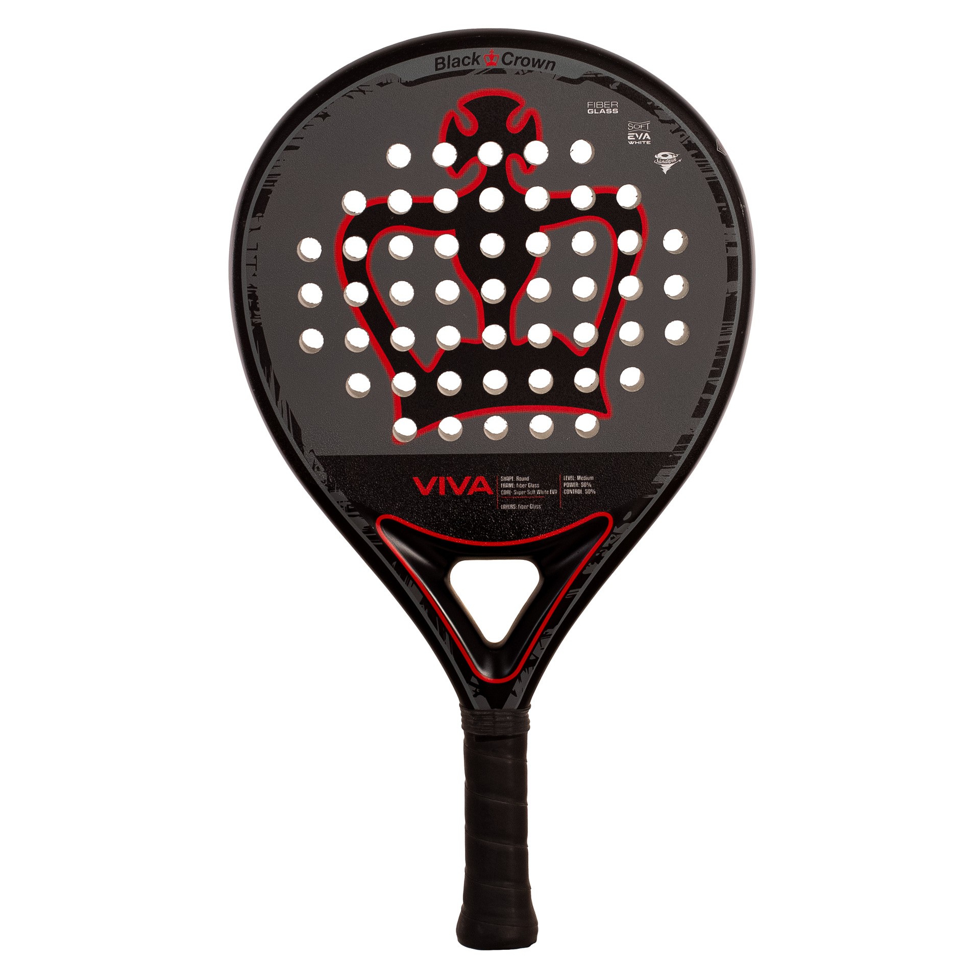 pala de pádel black crown viva 1 pala de pádel black crown viva 1