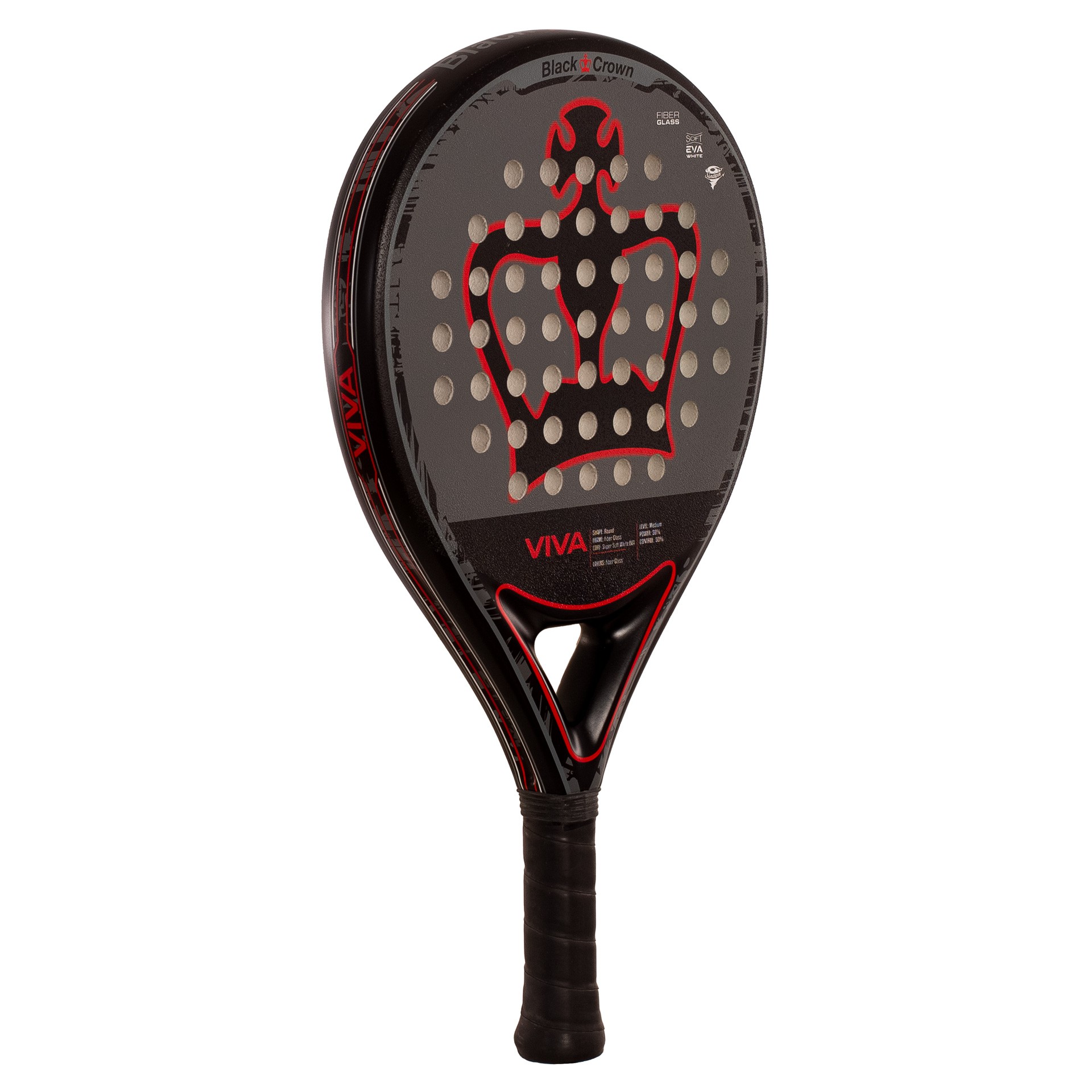 pala de pádel black crown viva 3 pala de pádel black crown viva 3