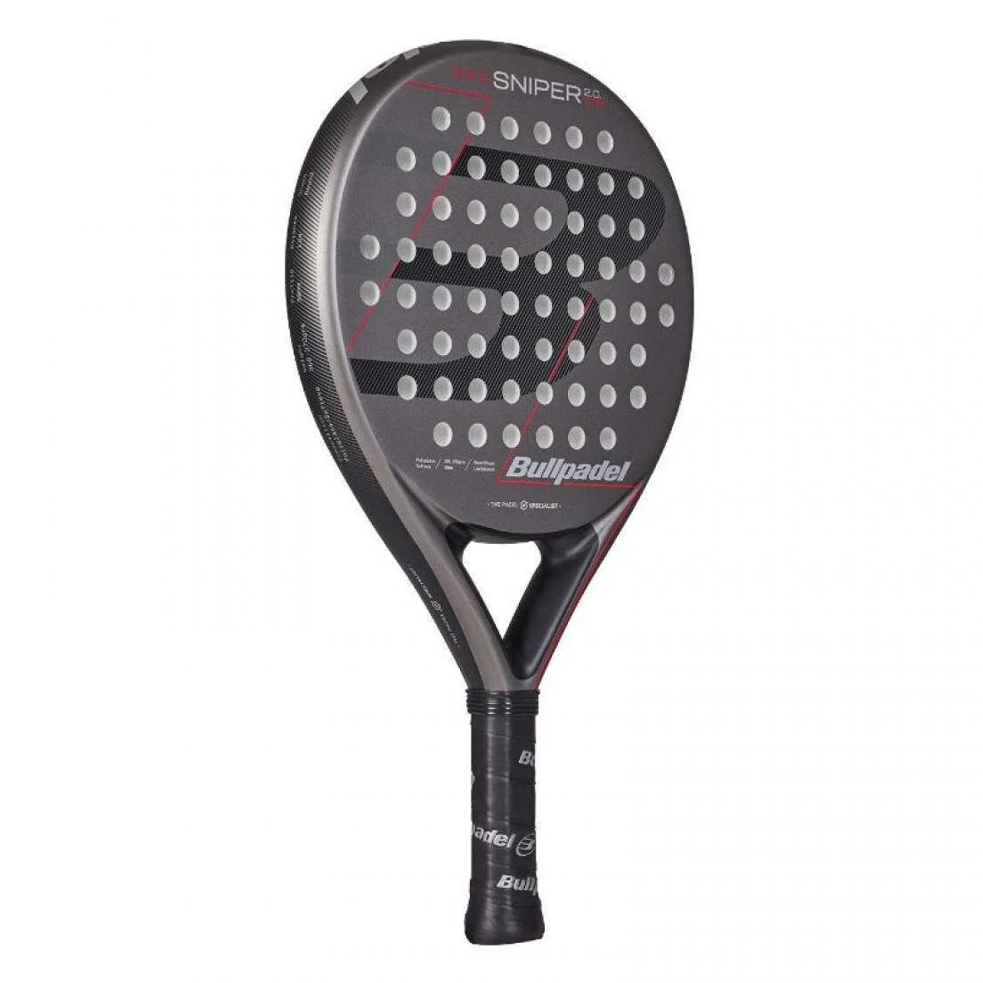 pala pádel bullpadel sniper 2.0 control gris oscuro 2026 3 pala pádel bullpadel sniper 2.0 control gris oscuro 2026 3