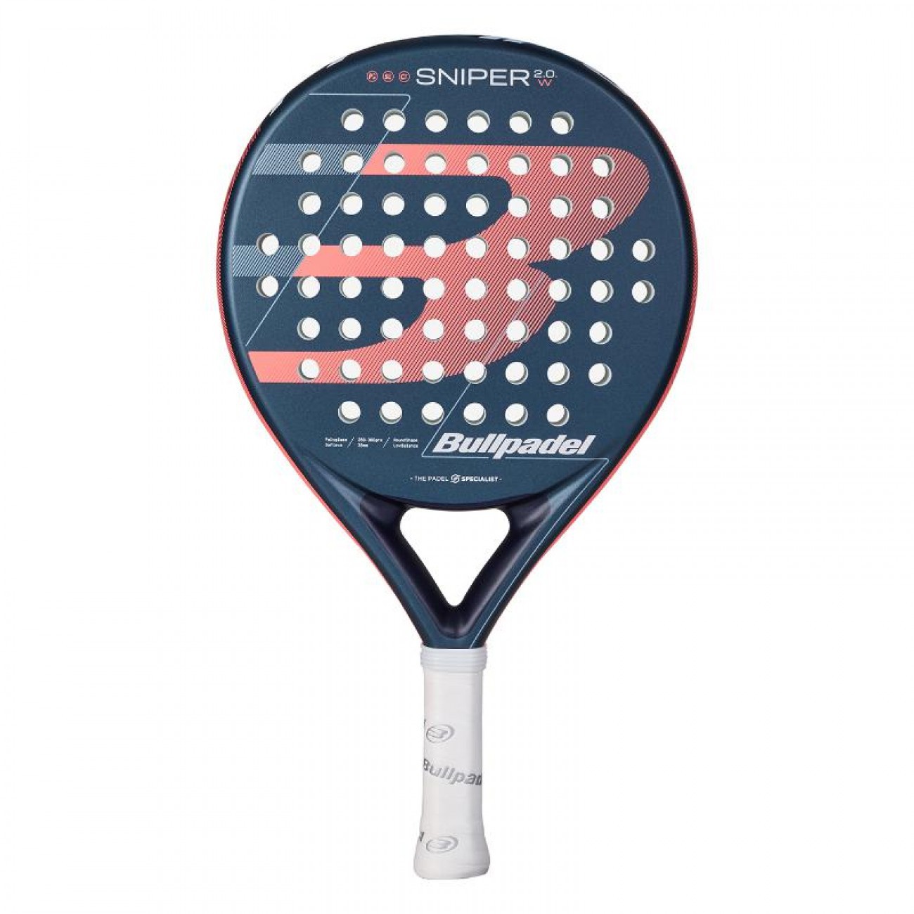 pala pádel bullpadel sniper 2.0 woman azul marino 2