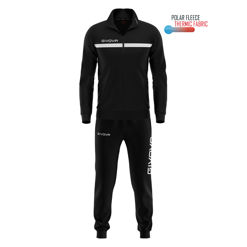 chandal givova negro-blanco-sports equipe- chandal givova negro-blanco-sports equipe-