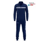 chandal givova one full zip marino blanco- sports equipe-