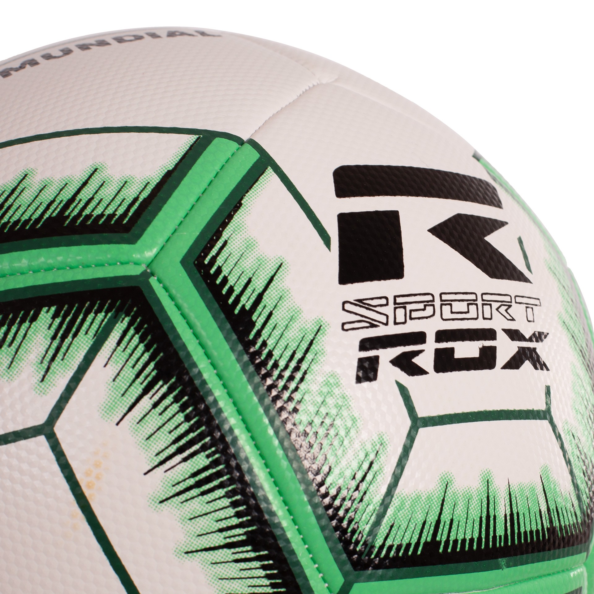 balón fútbol 11 rox r-mundial 5 blanco verde 1