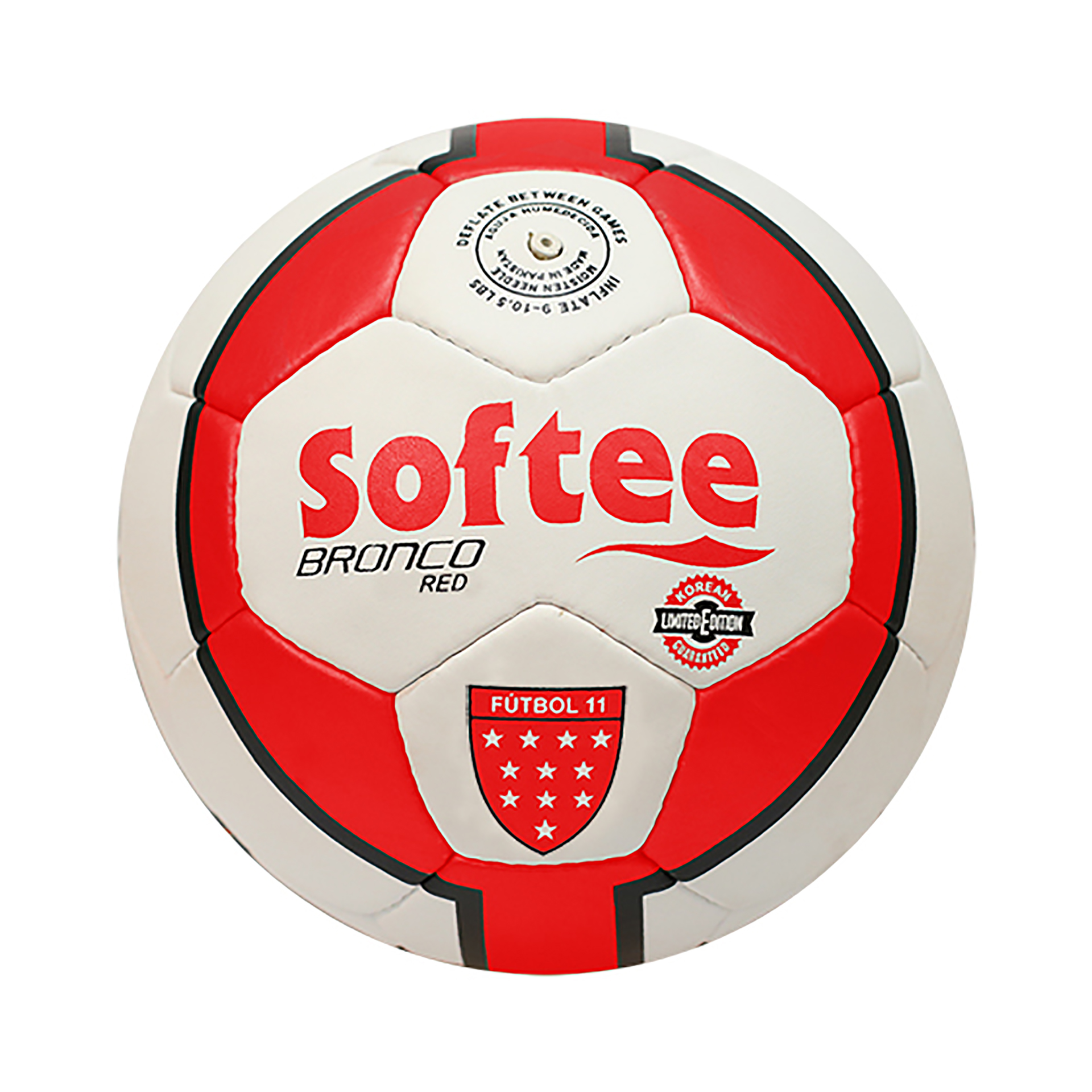 balón softee bronco limited edition fútbol 11 rojo balón softee bronco limited edition fútbol 11 rojo