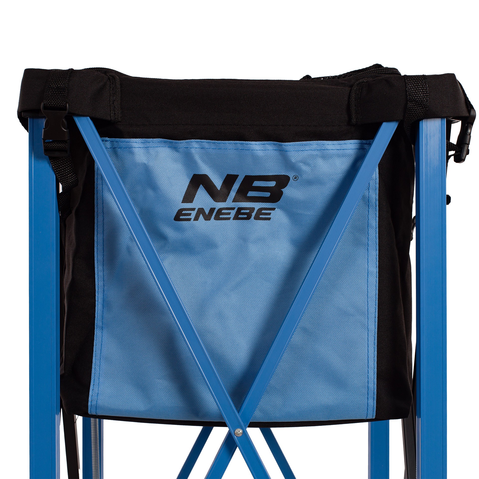 carro portapelotas de tenis/padel/pickleball enebe active única azul negro carro portapelotas de tenis/padel/pickleball enebe active única azul negro