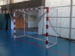Juego Porterias Futbol Sala/Balonmano (2 Unidades), Metalicas, Trasladables, Base De Tubo Redondo 80X80 Mm. - Imagen 4