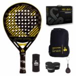 Pack pala de pádel vibor-a black mamba evo pro black - Imagen 2