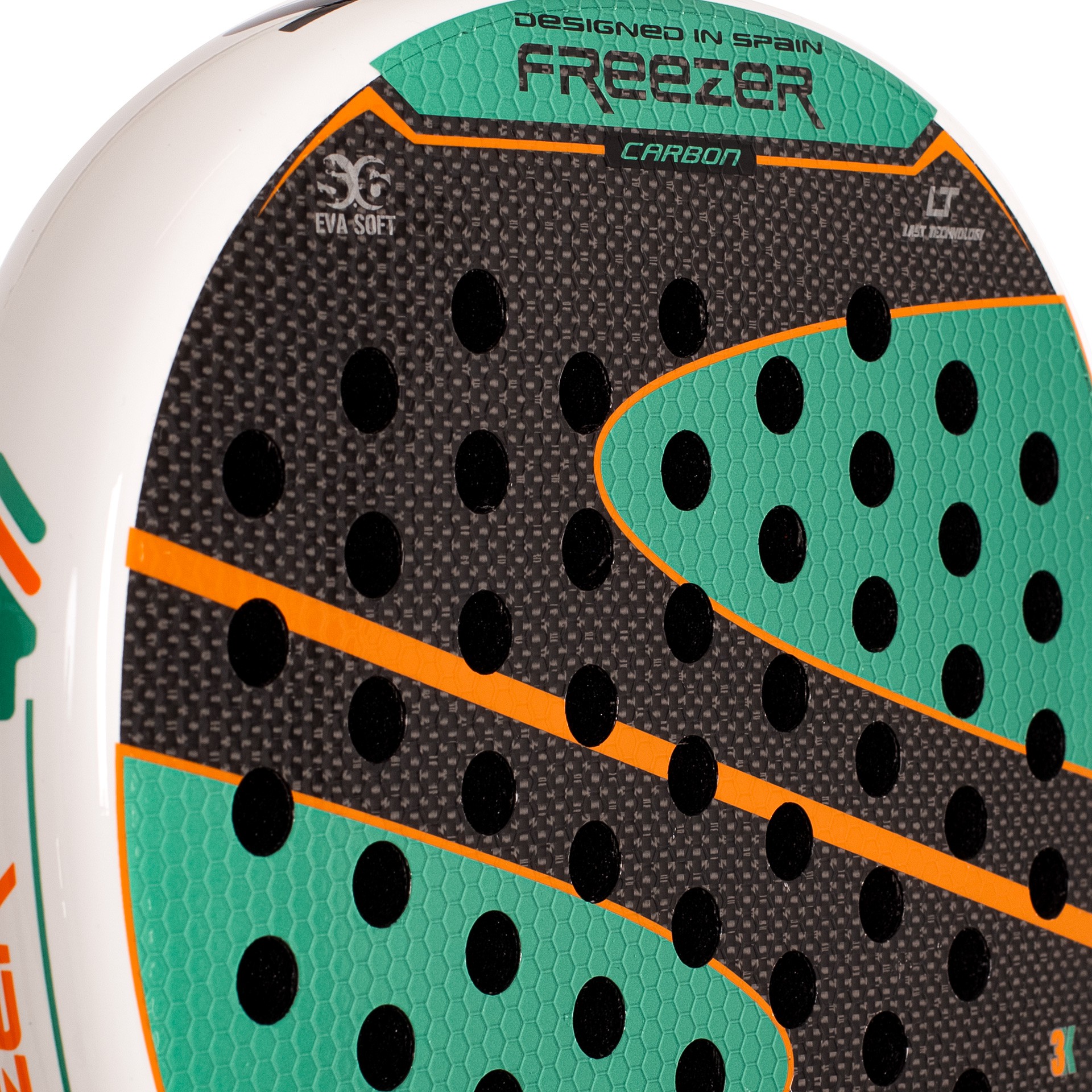 pala pádel softee freezer carbon 3k verde sft 3
