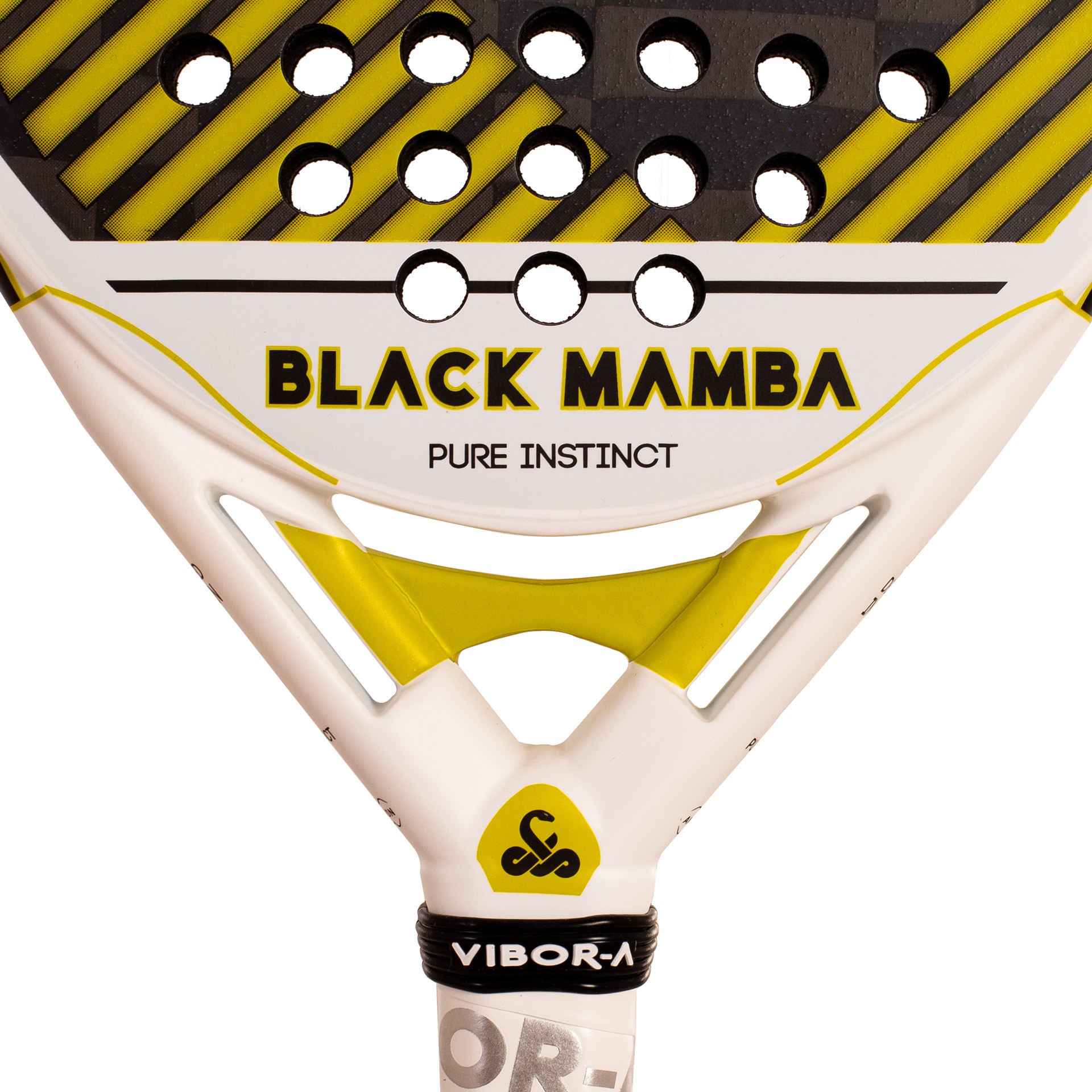 pala pádel vibor-a black mamba evo pro white 3
