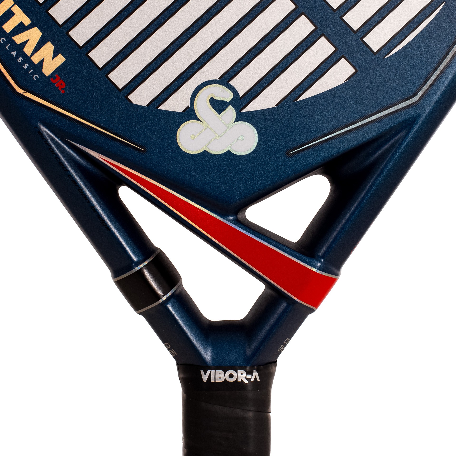 pala pádel vibor-a titan junior classic blue 5