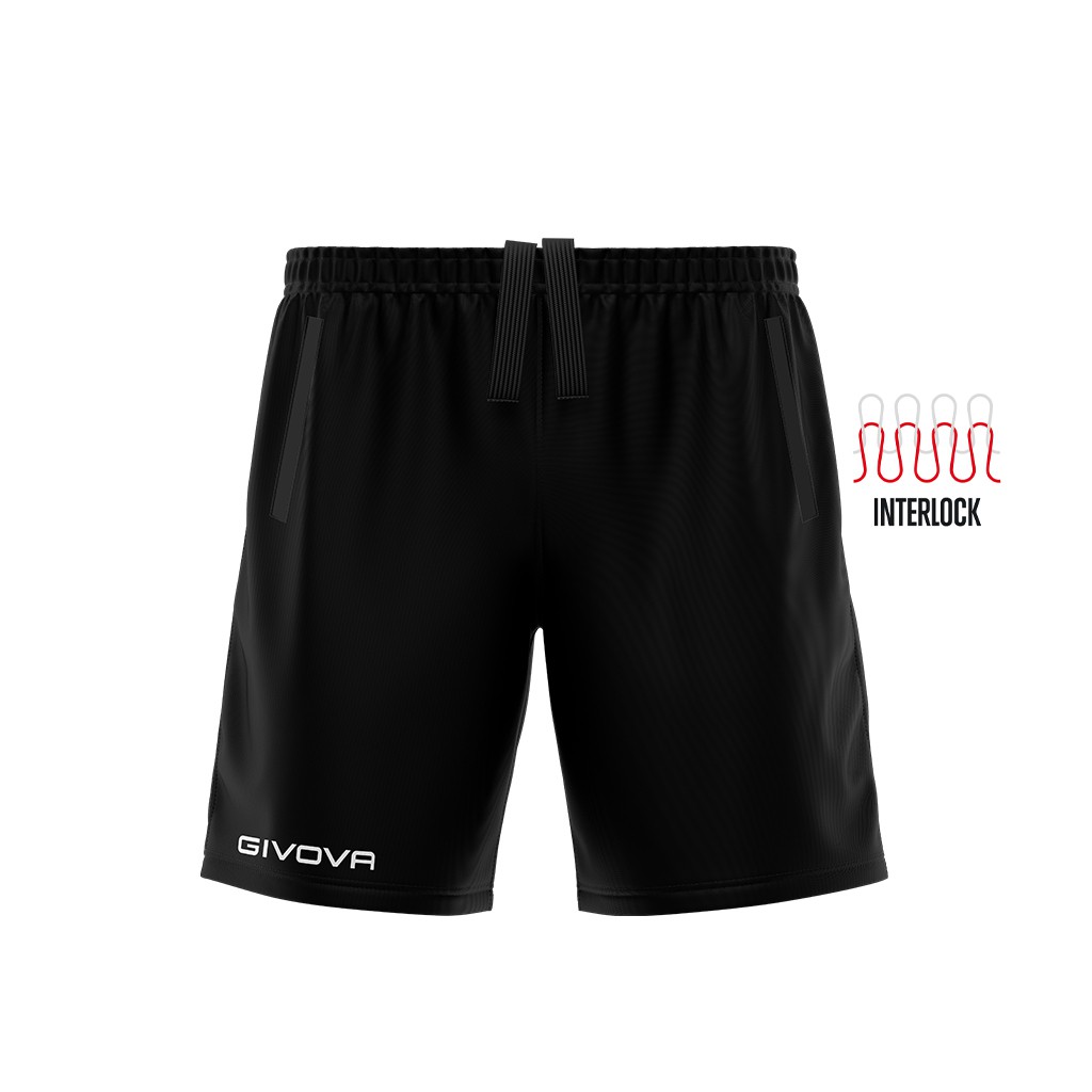 pantalón corto givova pocket negro pantalón corto givova pocket negro