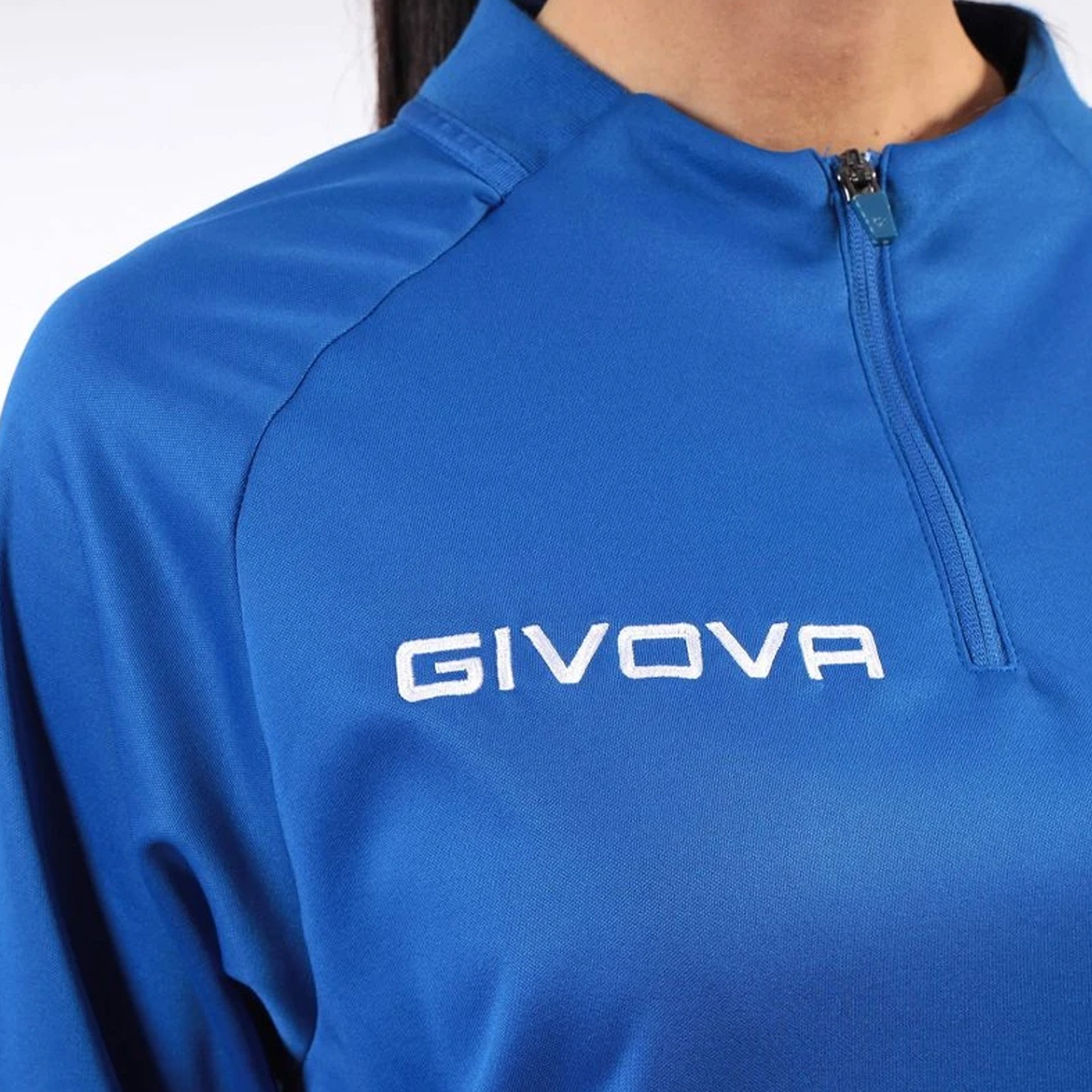 sudadera givova tecnica 500 media cremallera royal 4 sudadera givova tecnica 500 media cremallera royal 4