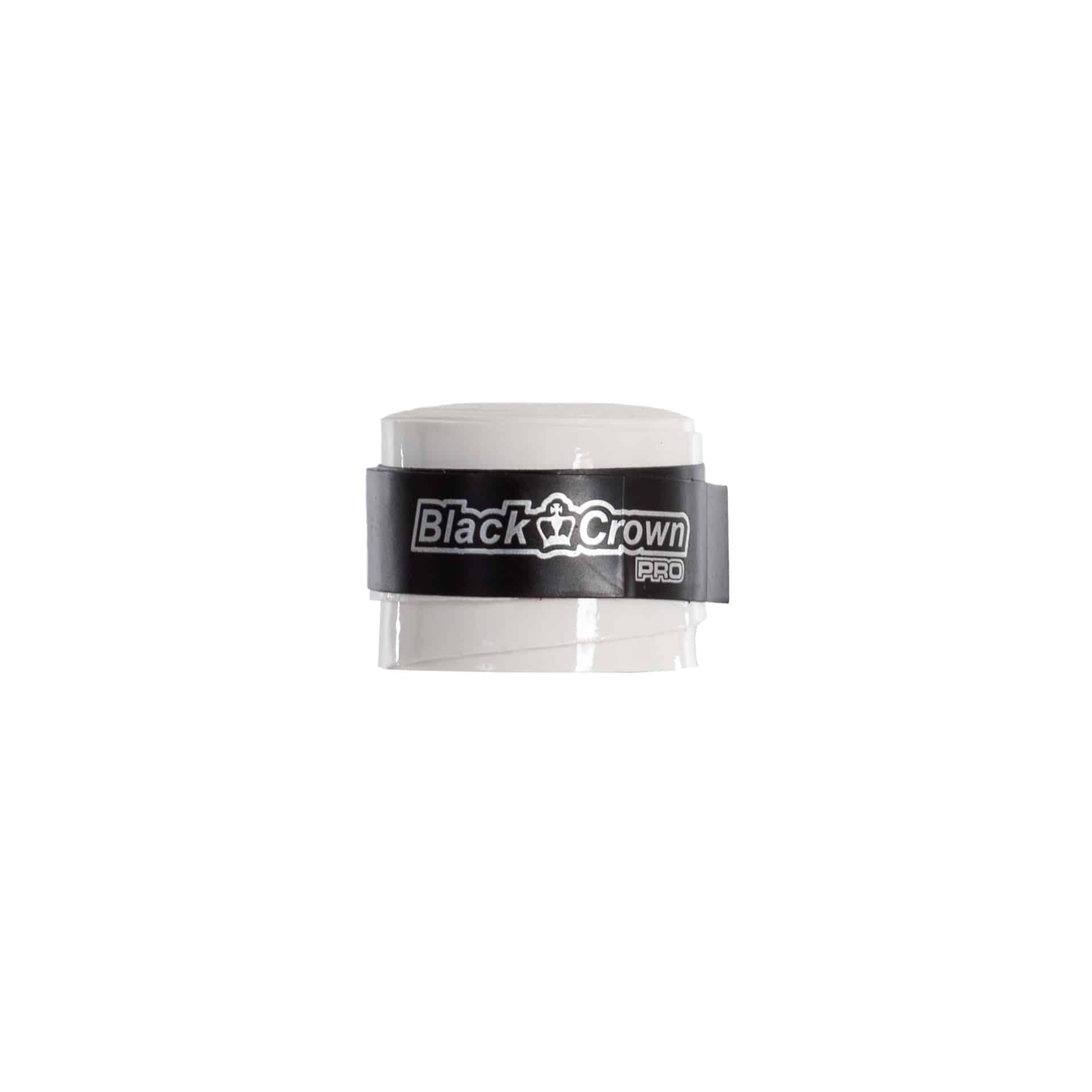 Tarro 60 overgrips black crown perforados blancos - Imagen 2