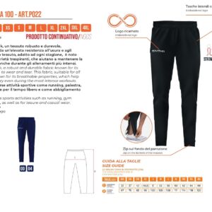 pantalon largo givova modelo 100- sports equipe-