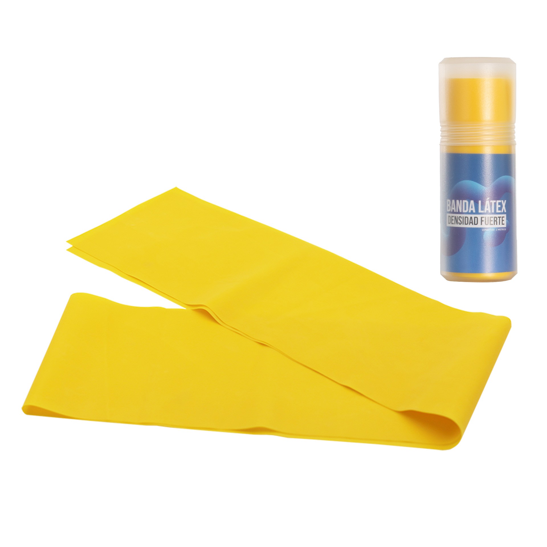 banda de látex softee densidad fuerte en tubo 2m