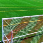 Juego Porterias Aluminio Futbol 7  90 Mm Abatibles Con Arquillos Galvanizados En Caliente - Imagen 5