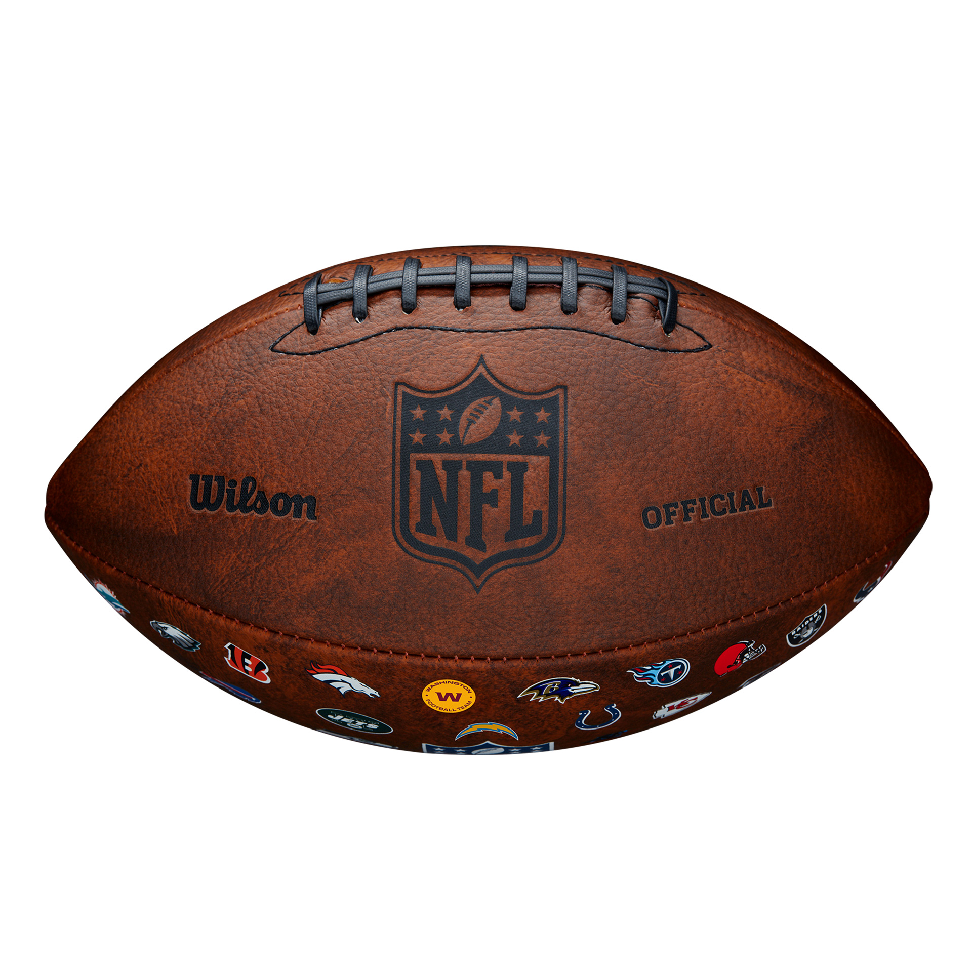 Balon Futbol Americano Wilson Nfl Off Throwback 32 Team - Imagen 2