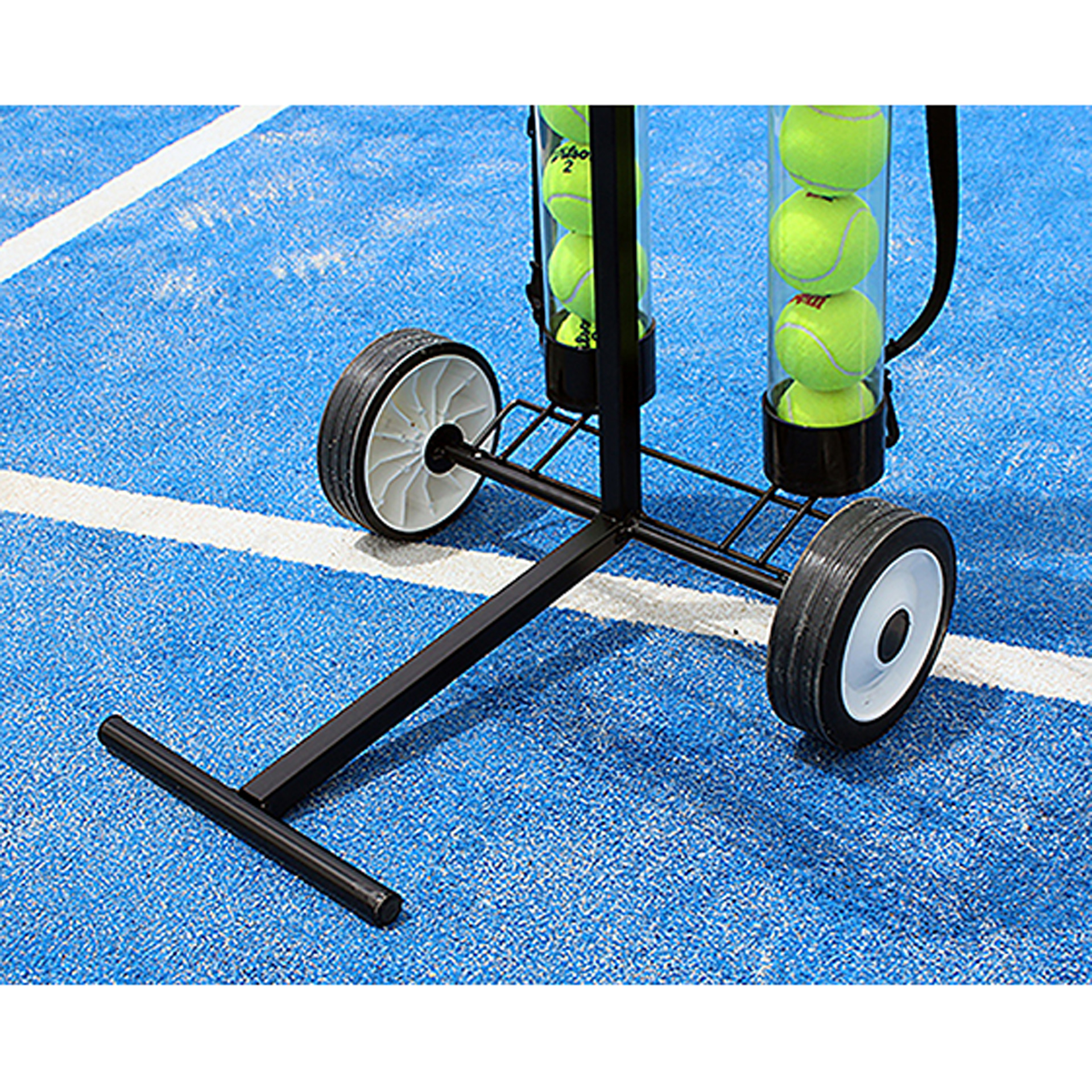 Carro portapelotas tenis / pádel 80 pelotas softee - Imagen 6