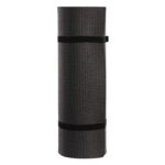 Colchoneta camping monocolor negro - Imagen 2