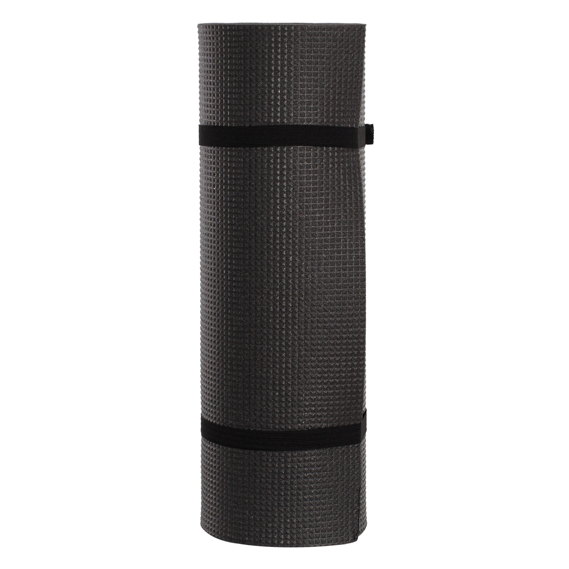 Colchoneta camping monocolor negro - Imagen 2