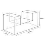 Figura Miniasiento  Recto 30X60X30 Cm - Imagen 2