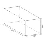 Figura Rectangulo 120X30X30 Cm - Imagen 2