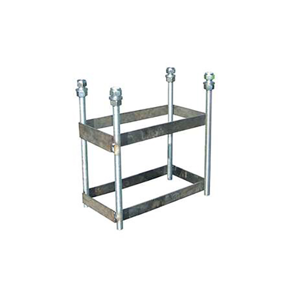 Juego Canastas (2 Unidades) Baloncesto, Galvanizadas, Fijas Con Base, Monotubo 114 Mm (Sin Tablero, Aro) - Imagen 2
