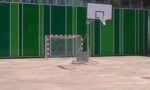 Juego Canastas Galvanizadas Baloncesto Deluxe Monotubo Trasladables 2 Ruedas Con Carro -Sin Tableros, Aros Y Redes) - Imagen 2
