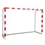 Juego Porterias F.Sala/Balonmano Aluminio Trasladables 80X80Mm Con Base 80X40Mm - Imagen 2
