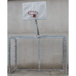 Juego Porterias Galvanizadas Futbo Sala/Balonmano - Canasta Basket - Imagen 3