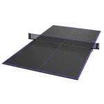 Kit tableros tenis de mesa con soporte y red negro/violeta - Imagen 2